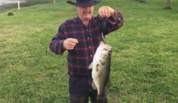 Mark with a fish